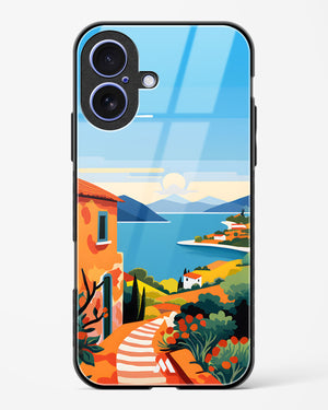 Mediterranean Escape Glass Case Phone Cover (Apple)
