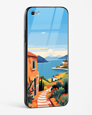 Mediterranean Escape Glass Case Phone Cover (Apple)