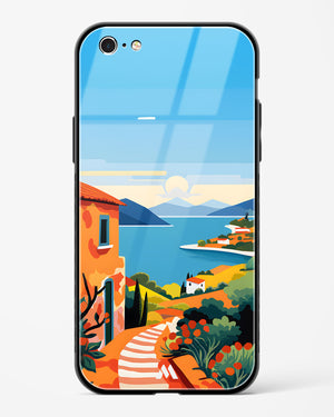 Mediterranean Escape Glass Case Phone Cover (Apple)