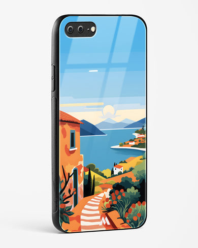 Mediterranean Escape Glass Case Phone Cover (Apple)