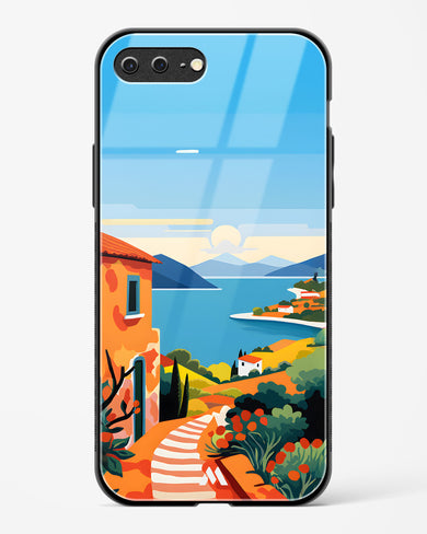 Mediterranean Escape Glass Case Phone Cover (Apple)