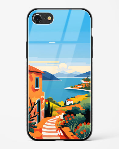 Mediterranean Escape Glass Case Phone Cover (Apple)
