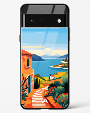 Mediterranean Escape Glass Case Phone Cover (Google)