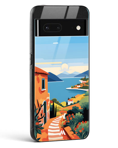 Mediterranean Escape Glass Case Phone Cover (Google)