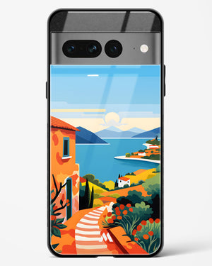 Mediterranean Escape Glass Case Phone Cover (Google)