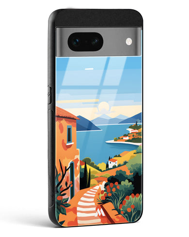 Mediterranean Escape Glass Case Phone Cover (Google)