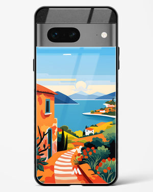 Mediterranean Escape Glass Case Phone Cover (Google)