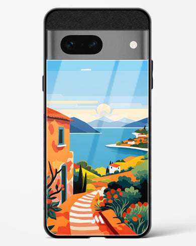 Mediterranean Escape Glass Case Phone Cover (Google)