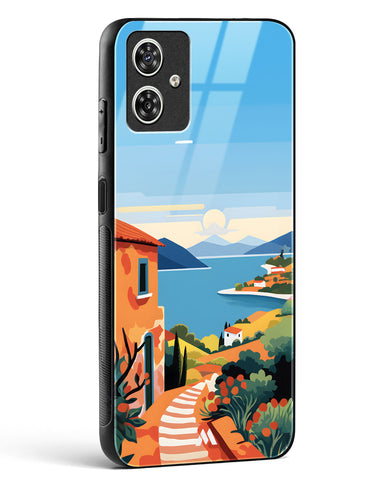 Mediterranean Escape Glass Case Phone Cover (Motorola)