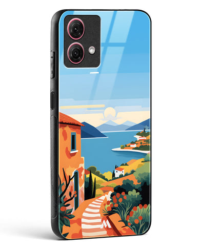 Mediterranean Escape Glass Case Phone Cover (Motorola)