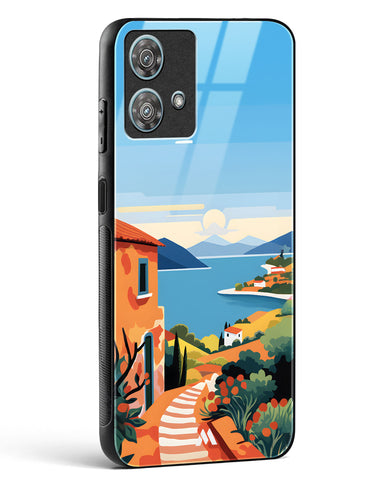 Mediterranean Escape Glass Case Phone Cover (Motorola)