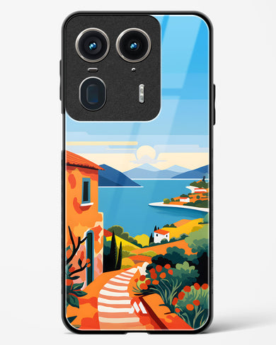 Mediterranean Escape Glass Case Phone Cover (Motorola)