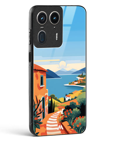 Mediterranean Escape Glass Case Phone Cover (Motorola)