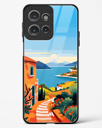 Mediterranean Escape Glass Case Phone Cover (Motorola)