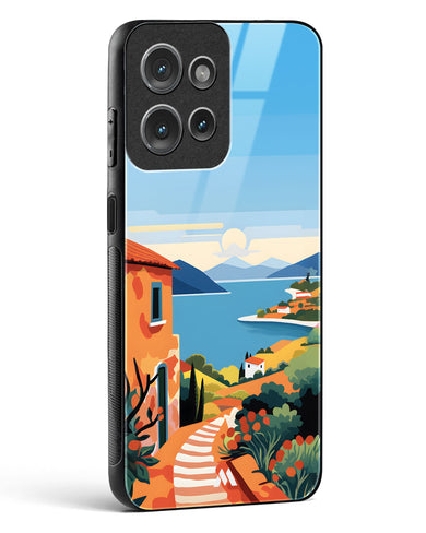 Mediterranean Escape Glass Case Phone Cover (Motorola)