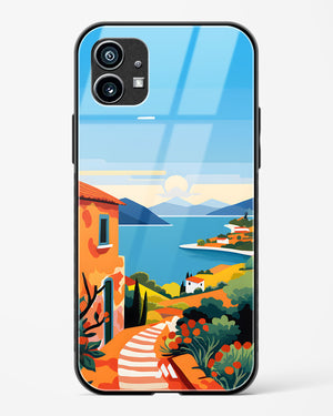 Mediterranean Escape Glass Case Phone Cover (Nothing)