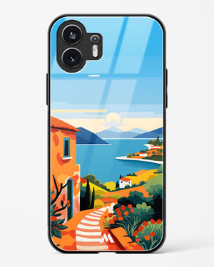 Mediterranean Escape Glass Case Phone Cover (Nothing)