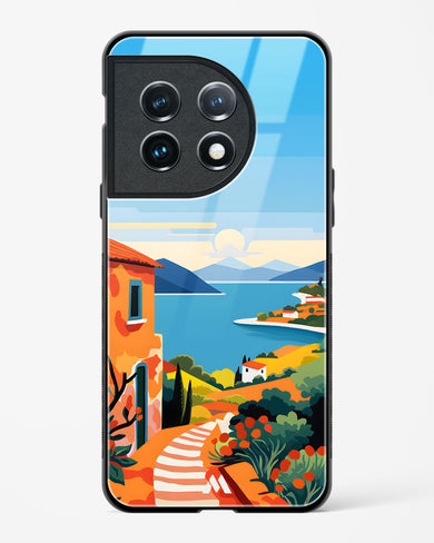 Mediterranean Escape Glass Case Phone Cover (OnePlus)