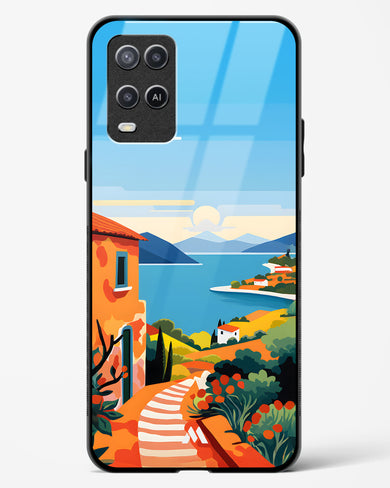 Mediterranean Escape Glass Case Phone Cover (Oppo)