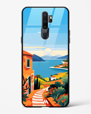 Mediterranean Escape Glass Case Phone Cover (Oppo)