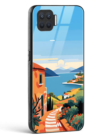 Mediterranean Escape Glass Case Phone Cover (Oppo)