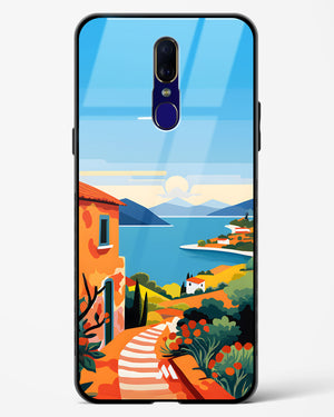 Mediterranean Escape Glass Case Phone Cover (Oppo)