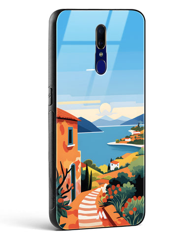 Mediterranean Escape Glass Case Phone Cover (Oppo)