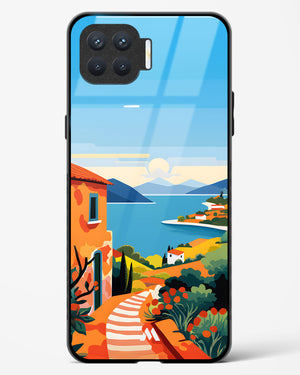 Mediterranean Escape Glass Case Phone Cover (Oppo)
