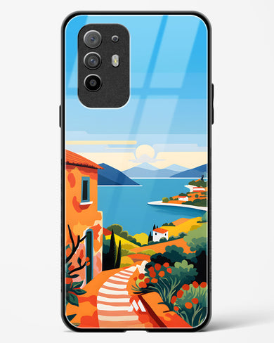 Mediterranean Escape Glass Case Phone Cover (Oppo)