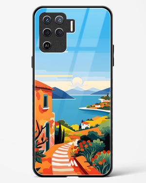 Mediterranean Escape Glass Case Phone Cover (Oppo)