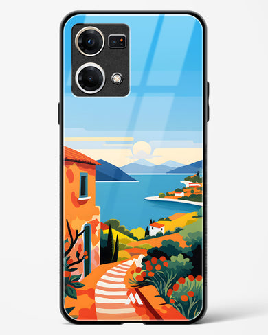 Mediterranean Escape Glass Case Phone Cover (Oppo)