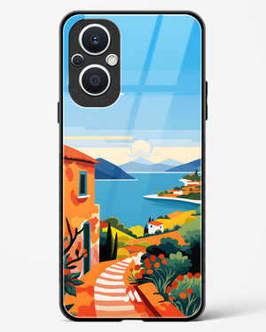 Mediterranean Escape Glass Case Phone Cover (Oppo)