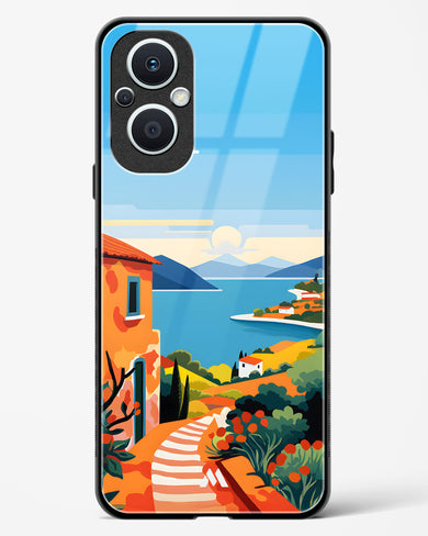 Mediterranean Escape Glass Case Phone Cover (Oppo)