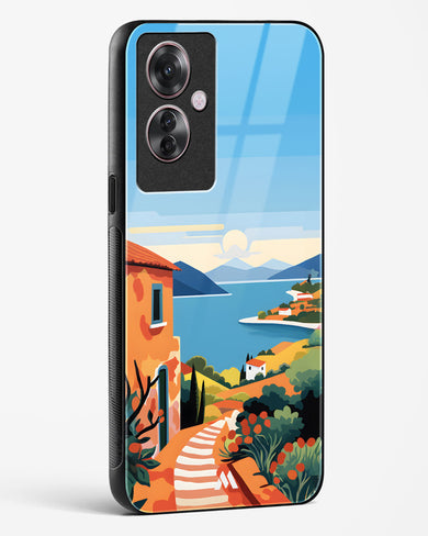 Mediterranean Escape Glass Case Phone Cover (Oppo)