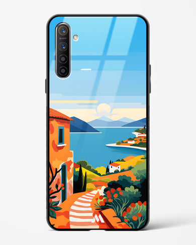 Mediterranean Escape Glass Case Phone Cover (Oppo)