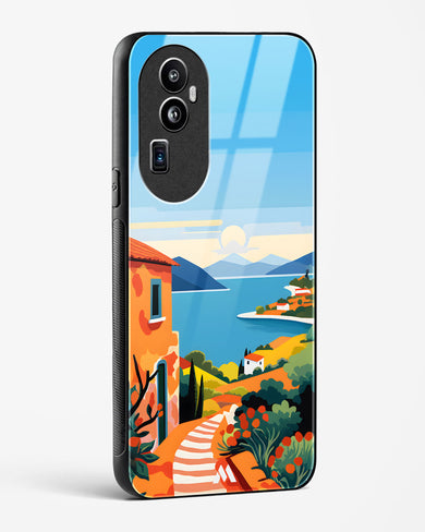 Mediterranean Escape Glass Case Phone Cover (Oppo)