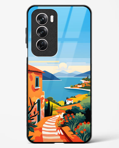 Mediterranean Escape Glass Case Phone Cover (Oppo)