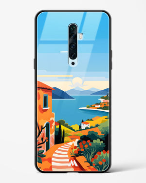 Mediterranean Escape Glass Case Phone Cover (Oppo)