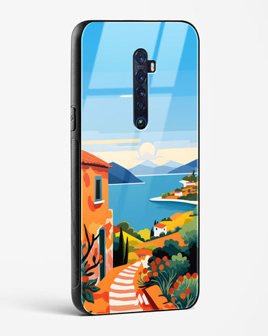 Mediterranean Escape Glass Case Phone Cover (Oppo)