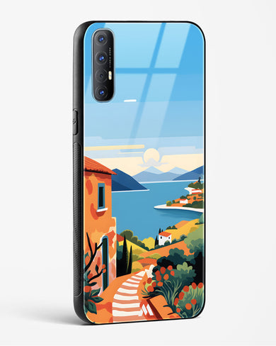 Mediterranean Escape Glass Case Phone Cover (Oppo)