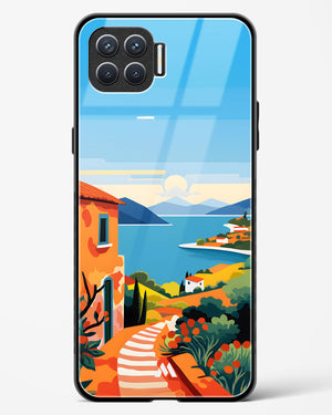 Mediterranean Escape Glass Case Phone Cover (Oppo)