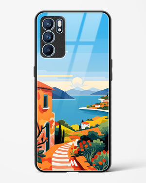 Mediterranean Escape Glass Case Phone Cover (Oppo)