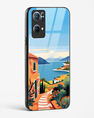 Mediterranean Escape Glass Case Phone Cover (Oppo)