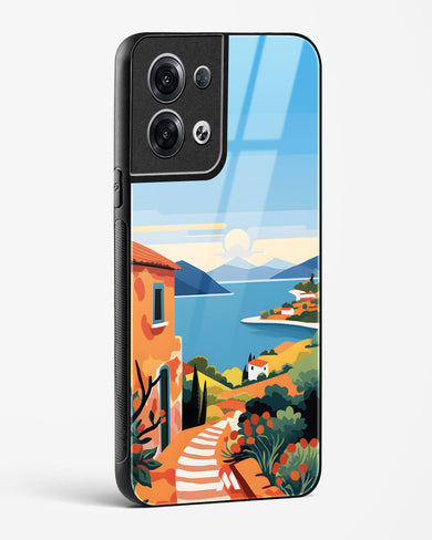 Mediterranean Escape Glass Case Phone Cover (Oppo)