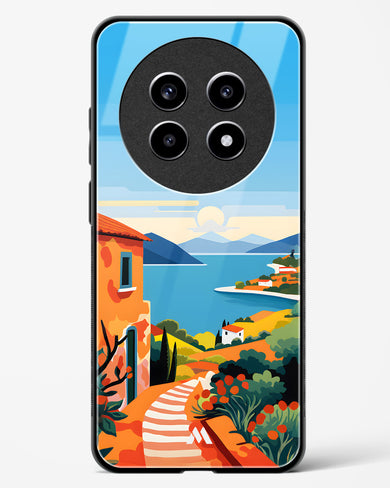 Mediterranean Escape Glass Case Phone Cover (Realme)