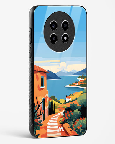 Mediterranean Escape Glass Case Phone Cover (Realme)