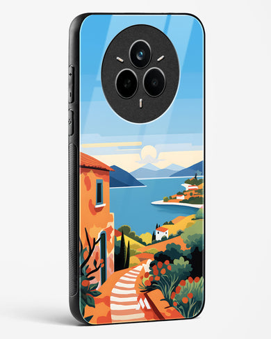 Mediterranean Escape Glass Case Phone Cover (Realme)