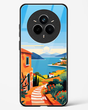 Mediterranean Escape Glass Case Phone Cover (Realme)