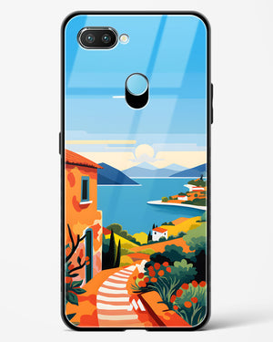 Mediterranean Escape Glass Case Phone Cover (Realme)