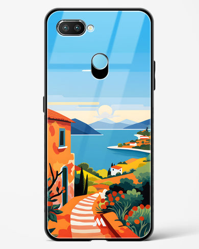 Mediterranean Escape Glass Case Phone Cover (Realme)
